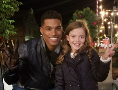 Audrey Wise Alvarez and Rome Flynn on A Christmas Duet