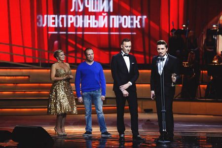 Dima Bilan at an event for Rossiyskaya natsionalnaya muzykalnaya premiya 2015 (2015)