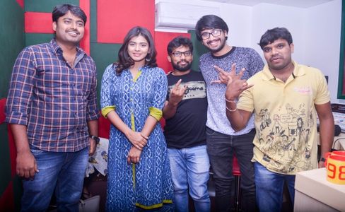 Raj Tarun and Hebah Patel at an event for Andhhagadu (2017)