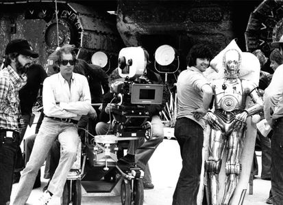 George Lucas, Anthony Daniels, and Anthony Waye