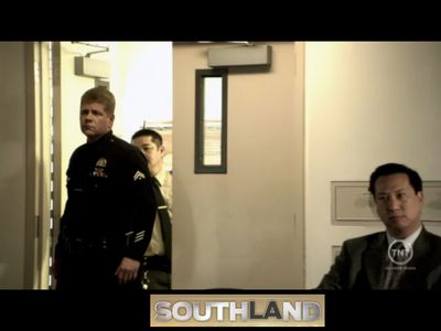 SOUTHLAND (TNT) (L to R): Michael Cudlitz, Christopher Chen (as 