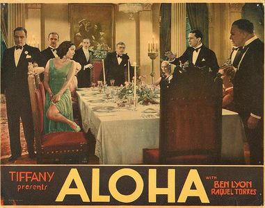 Alan Hale, T. Roy Barnes, Robert Edeson, Ena Gregory, Otis Harlan, Ben Lyon, Thelma Todd, and Raquel Torres in Aloha (19