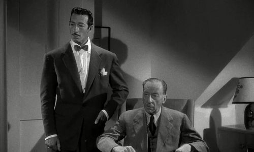 Joss Ambler and Russell Westwood in Spin a Dark Web (1956)