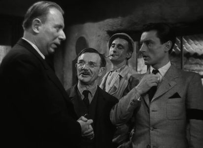 Arthur Devère, Robert Le Vigan, Georges Rollin, and Louis Seigner in It Happened at the Inn (1943)