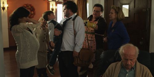 Wayne Knight, Ellen Albertini Dow, Curt Lowens, Debra Jo Rupp, Josh Gad, and Ida Darvish in She Wants Me (2012)