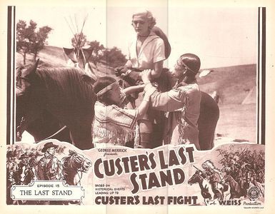 Nancy Caswell, Dorothy Gulliver, and Chief Thundercloud in Custer's Last Stand (1936)