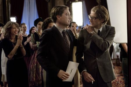 Guillaume Gallienne, Laura Smet, and Pierre Niney in Yves Saint Laurent (2014)