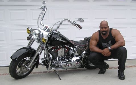 My custom Harley Davidson used in numerous film projects