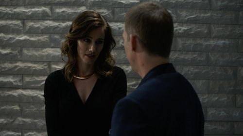 Jolene Kay and Tim Griffin in Chance, Season 2