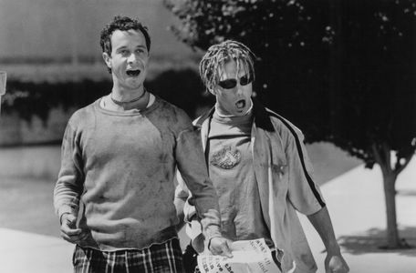 Stephen Baldwin and Pauly Shore in Bio-Dome (1996)