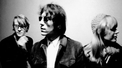 John Dunbar, Marianne Faithfull, and Barry Miles