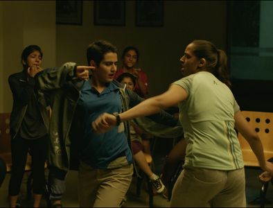 Fatima Sana Shaikh and Meenu Prajapati in Dangal (2016)