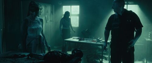 Arron Dennis, Lyndsey Craine, and Fenfen Huang in How to Kill Monsters (2023)