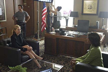 Kathy Maloney, Juliet Rylance, and Maureen Sebastian in American Gothic (2016)