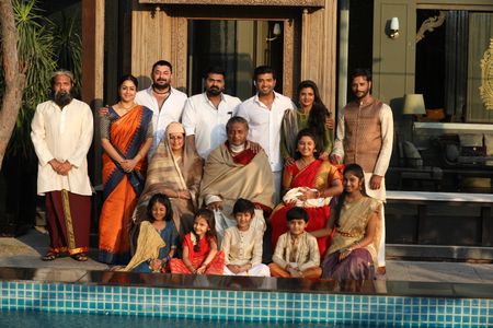 Jayasudha, Jyotika, Prakash Raj, Arvind Swami, Silambarasan Rajendar, Arun Vijay, and Aishwarya Rajesh in Chekka Chivant