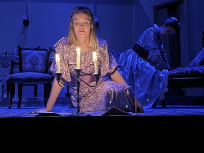 Jaclyn Bethany as Laura Wingfield in The Glass Menagerie