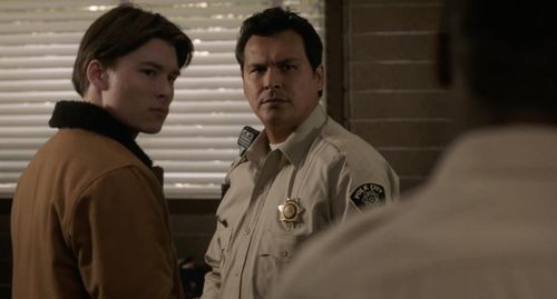 Phillip Lewitski and Adam Beach in Supernatural