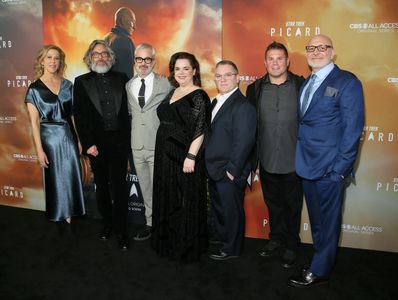 Michael Chabon, Akiva Goldsman, Alex Kurtzman, Rod Roddenberry, Trevor Roth, Heather Kadin, Jemal Countess, and Kirsten 