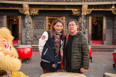 Tai-Kit Mak and Tsu-Jun Lang in Lion Dance (2017)