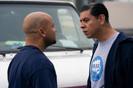 Frankie Quinones and Chris Estrada in This Fool (2022)