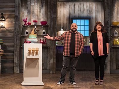 Valerie Bertinelli and Duff Goldman in Kids Baking Championship (2015)