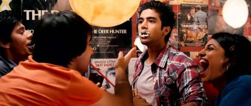 Saqib Saleem, Prabal Panjabi, and Manasi Rachh in Mujhse Fraaandship Karoge (2011)