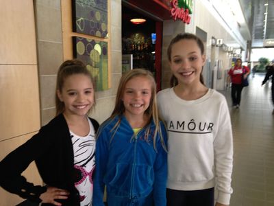 Maddie Ziegler, Mackenzie Ziegler, and Meg Crosbie