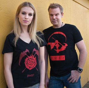 Barbara Dunkelman and Gray G. Haddock of Rooster Teeth's anime inspired series, 