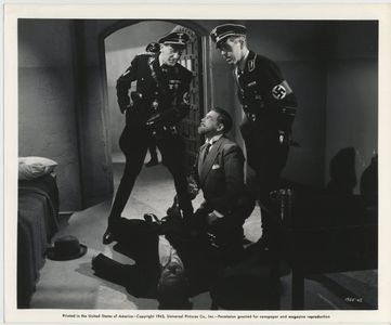 Ludwig Donath, Ludwig Stössel, and William Trenk in The Strange Death of Adolf Hitler (1943)