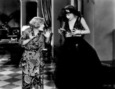 Marion Davies and Jetta Goudal in The Cardboard Lover (1928)