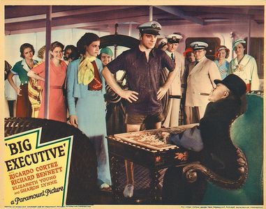 Ricardo Cortez, Richard Bennett, Mildred Hardy, Sharon Lynn, Dorothy Peterson, and Elizabeth Young in Big Executive (193