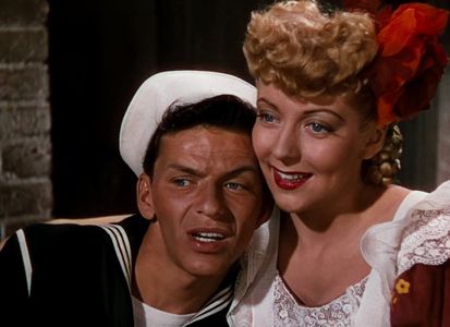 Frank Sinatra and Pamela Britton in Anchors Aweigh (1945)