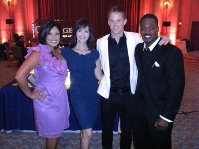 COURAGEOUS red carpet event with Angie Nelson, Ben Davies and TC Stallings (Advantage Actors)