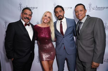 Still of Hemky Madera, Molly Burnett, Alejandro Barrios and Yancey Arias at the Imagen Awards