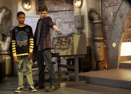 Tyrel Jackson Williams and Mateus Ward in Lab Rats (2012)