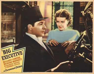 Ricardo Cortez and Elizabeth Young in Big Executive (1933)