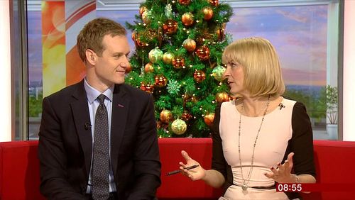 Louise Minchin and Dan Walker in Breakfast (2000)