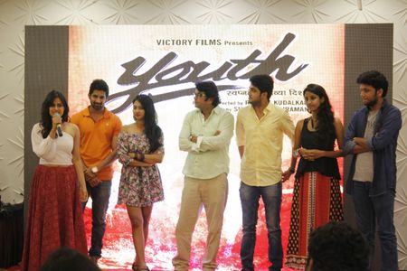 Meera Joshi, Neha Mahajan, and Akshay Waghmare at an event for Youth (2016)