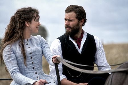 Teddy Cavendish, Jamie Dornan, Liam Ward, and Ann Skelly in Death and Nightingales (2018)