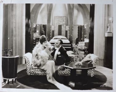 Jetta Goudal and Andrés de Segurola in The Cardboard Lover (1928)