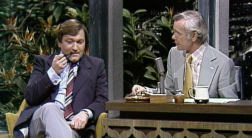 Johnny Carson and Erich von Däniken in The Tonight Show Starring Johnny Carson (1962)