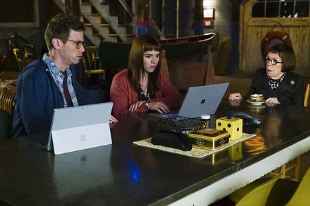 Linda Hunt, Barrett Foa, and Renée Felice Smith in NCIS: Los Angeles (2009)