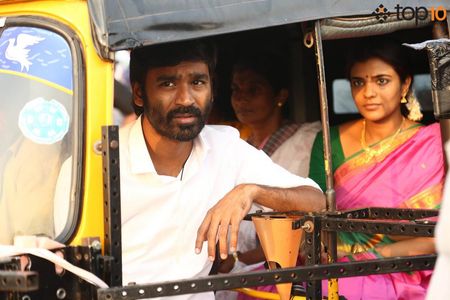 Dhanush and Aishwarya Rajesh in Vada Chennai (2018)