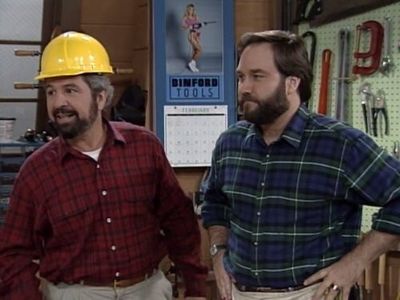 Richard Karn and Bob Vila in Home Improvement (1991)