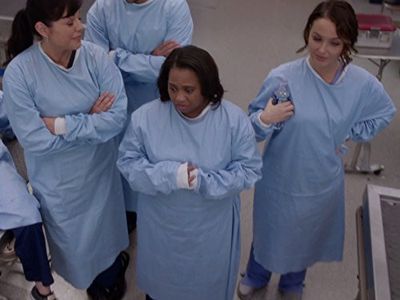 Sara Ramirez, Chandra Wilson, and Camilla Luddington in Grey's Anatomy (2005)