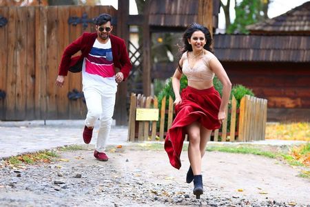 Sai Dharam Tej and Rakul Preet Singh in Winner (2017)