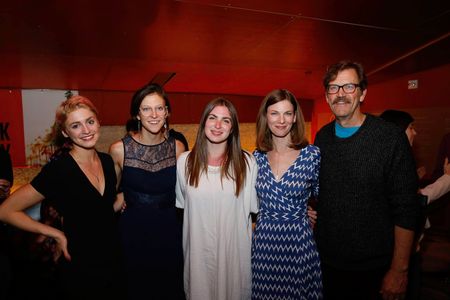 Teagan Rose, Connor Kelly-Eiding, Ruby Rae Spiegel, Alana Dietze, and Daniel Hagen. Opening night of DRY LAND at the Kir