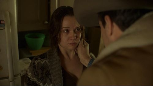 Jon Hamm and Kelsey Falconer in Fargo (2014)