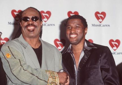 Kenneth 'Babyface' Edmonds and Stevie Wonder