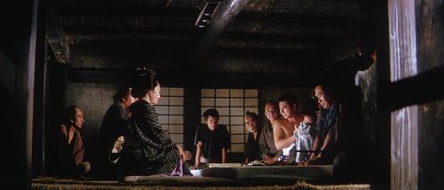 Shintarô Katsu and Hizuru Takachiho in Fight, Zatoichi, Fight (1964)